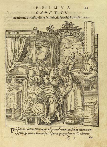 A lying-in scene, 1580